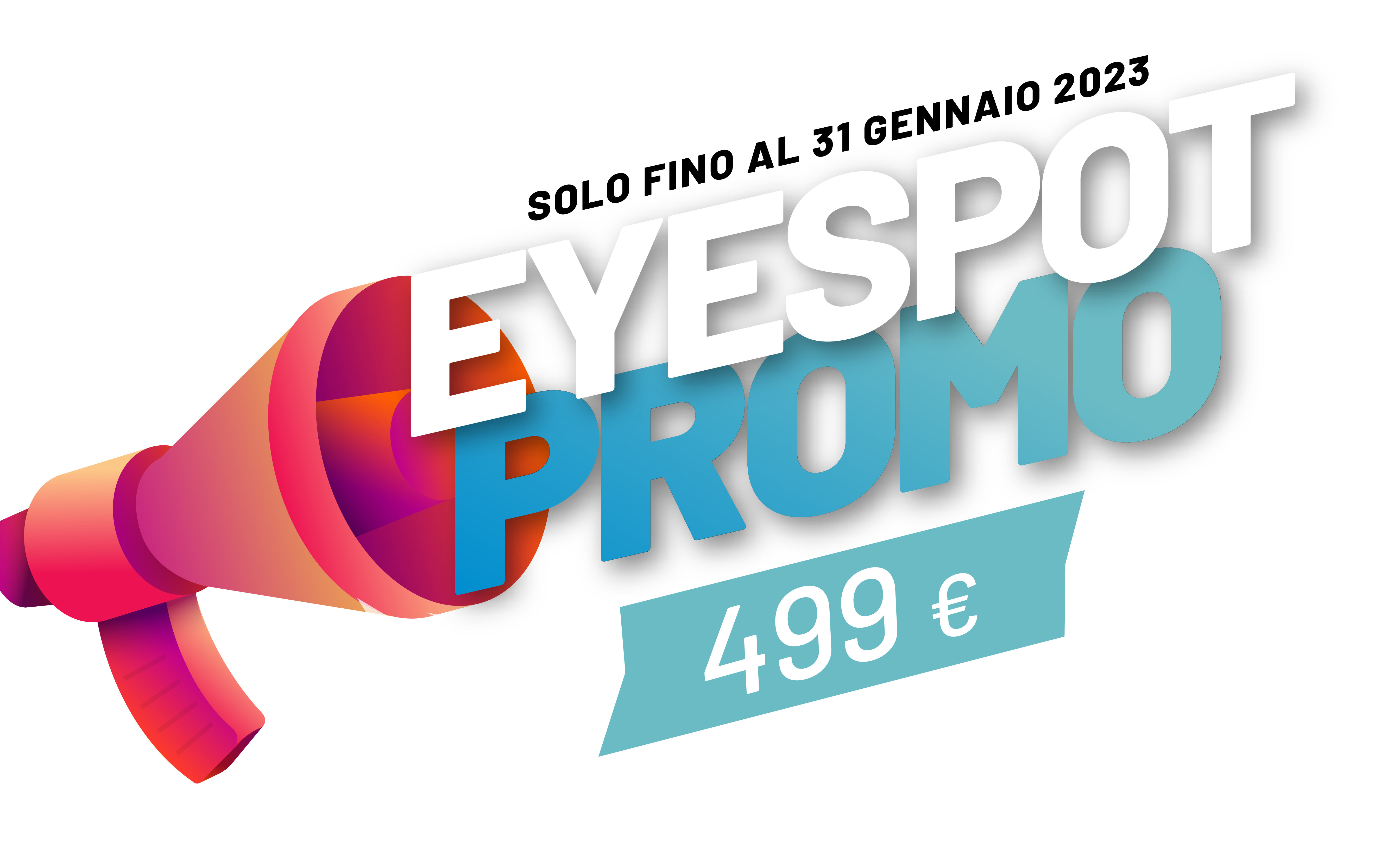 disegno per promozione offerta eyespot gennaio